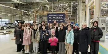 Погружение в мир высоких технологий: 7 "А" и 7 "В" на заводе БЕЛДЖИ!
